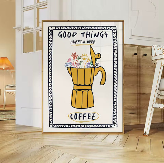 Good things happen over coffee