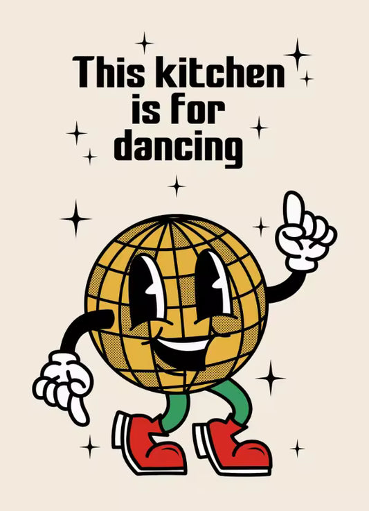 This kitchen is for dancing
